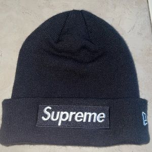 Supreme New Era Box Logo Beanie